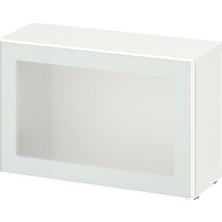 Raf Ünitesi, Beyaz-Buzlu Cam, 60X22X38 Cm, Glassvık