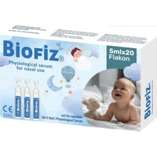 Biofiz Serum Fizyolojik 5MLX20 Flakon