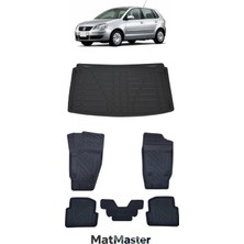 Volkswagen Polo 2006 Model 5d Premium Ekstra Havuzlu Paspas ve Bagaj Havuzu Set