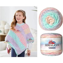 Verda Renkli Akrilik Örgü Ipi