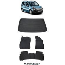 Citroen Nemo 2014 Model 5d Premium Ekstra Havuzlu Paspas ve Bagaj Havuzu Set