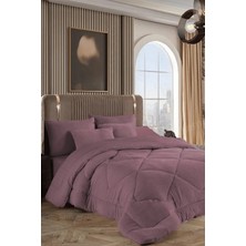 Model Home Tek Kişilik Çift Taraflı Wellsoft Yorgan Lüx Mürdüm (155 x 215) - Ultra Yumuşak