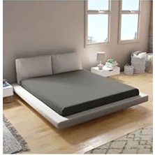 Bio Cotton %100 Pamuk Lastikli Çarşaf 180 x 200 cm Düz Penye Kumaş Özellikli Tek Çift Battal Boy