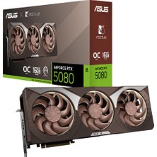 Asus RTX5080-O16G-NOCTUA-NVIDIA-GEFORCE-RTX 5080-16GB GDDR7-256BIT--OC-2XHDMI-3XDP-RGB-DLSS4 Ekran Kartı