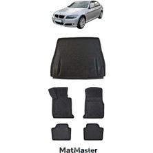 Bmw 3 Serisi E90 2004 Model 5d Premium Ekstra Havuzlu Paspas ve Bagaj Havuzu Set