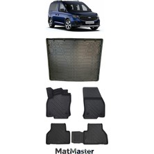 Ford Connect 2024 Model 5d Premium Ekstra Havuzlu Paspas ve Bagaj Havuzu Set
