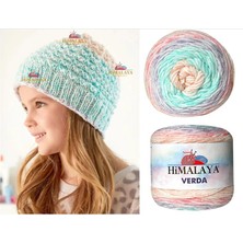 Verda Renkli Akrilik Örgü Ipi