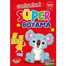Etkinlikli Süper Boyama 4 Yaş