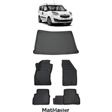 Opel Combo 2013 Model 5d Premium Ekstra Havuzlu Paspas ve Bagaj Havuzu Set