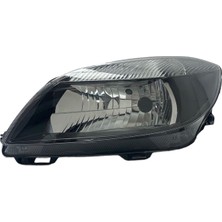 Skoda Far Fabia 09-12 Sol (Siyah)