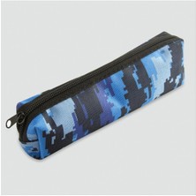 Sepetim Mavi Renkli Kalemlik Cüzdan-Mavi