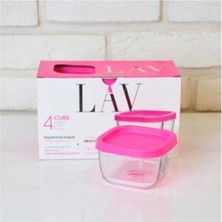 4 Lü Cam Saklama Kabı