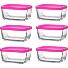 Saklama Kabı Cam Kahvaltılık 6 Lı - Saklama Seti 405 cc FMA04419