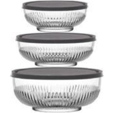 Tokyo Saklama Kabı 3'lü Cube 3lü Saklama