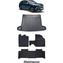 Togg T10X 2026 Model 5d Premium Ekstra Havuzlu Paspas ve Bagaj Havuzu Set