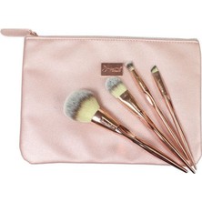 Profesyonel 4'lü Bronzlu Parlak Fırça Seti