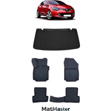 Renault Clio 4 2017 Model 5d Premium Ekstra Havuzlu Paspas ve Bagaj Havuzu Set
