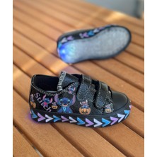 Stitch Kız Çocuk Ayakkabı, Kız Çocuk Günlük Ayakkabı ( 31-35 Numara Arası Işıksızdır )