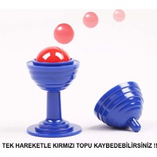 sihirli mavi renk kupa oyunu top kaybeden  kupa - lisinya
