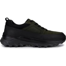 Tamer Tanca Erkek Hakiki Deri Siyah Mat/haki Sneakers & Spor Ayakkabı 298 3256-25283 Erk Ayk SK25-26 Syh Mat/hakı Dnte