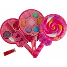 Lolipop Şekilli 2 Katlı Makyaj Güzellik Seti