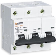 Günsan Elektrik Valta  Otomatik Sig. 3P 6kA C Tip 20A