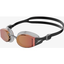 Speedo Mariner Pro Mirrored Unisex Siyah Yüzücü Gözlüğü.-