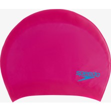 Speedo Long Hair Çocuk Pembe Havuz Bonesi.-