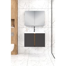 80 cm Lavina Banyo Dolabı
