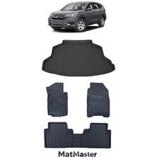 Honda Cr-V 2012 Model 5d Premium Ekstra Havuzlu Paspas ve Bagaj Havuzu Set