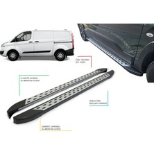 Custom Panel Van Kısa Şase Noktalı Yan Basamak 2012 2013 2014 2015 2016 2017 2018 2019 2020 2021 2022 2023