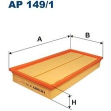 Fıltron AP149.1 - Hava Filtresi A3-Tt-Leon -Toledo Iı -Octavıa - Bora-Golf Iv-New Beetle 1.8 -1.9tdı