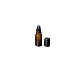 Kahverengi Cam Roll-On Şişe 10ML 50'li Paket