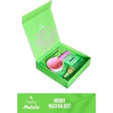 Herby Premium Matcha Seti 1 Adet Bitki Çayı İçeriği ile Sağlıklı Yaşam Tercihi