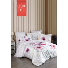 Varol Royal Saten Çift Kişilik 300TC Nevresim Takımı  - Verona