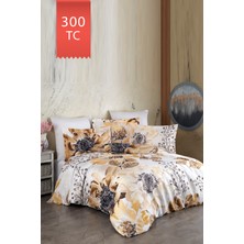 Varol Royal Saten Tek Kişilik 300TC Nevresim Takımı  - Victoria