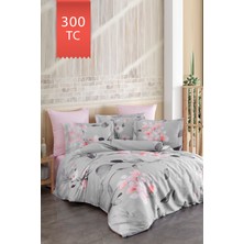 Varol Royal Saten Tek Kişilik 300TC Nevresim Takımı  - Maria