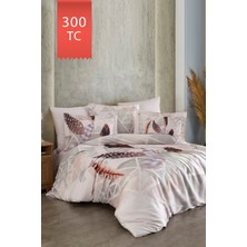 Varol Royal Saten Tek Kişilik 300TC Nevresim Takımı  - Muna