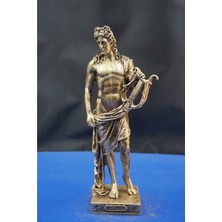 Antik Yunan Tanrısı Güneş ve Işık Tanrısı Apollo Heykel Biblo – Ev Dekor & Hediyelik Aksesuar 25 cm