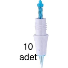Artmex Kalıcı Makyaj Iğnesi 3r 10 Adet, V3, V6, V8 Charmant2, Mavi Renk