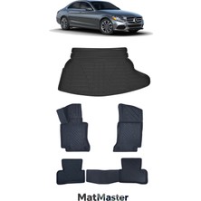 Mercedes C Serisi W205 2017 Model 5d Premium Ekstra Havuzlu Paspas ve Bagaj Havuzu Set