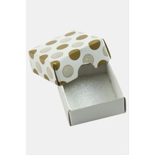 Sepetim Yüzük Küpe Altın Saklama Kutusu-Beyaz