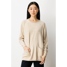 65344 Onteks Kazak Cepli Arkası Düğmeli