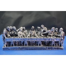 Son Akşam Yemeği Biblo Heykel - Ev Ofis Dekoratif Hediyelik Aksesuar (30X13 Cm)