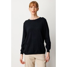 65344 Onteks Kazak Cepli Arkası Düğmeli