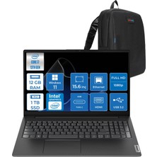 Lenovo V15 Gen4 Iru Intel Core I7 13620H 16GB 512GB SSD Windows 11 Pro Intel® UHD Graphics 15.6 Inç Fullhd Taşınabilir Bilgisayar 83A100QRTRP12 + Zetta Çanta