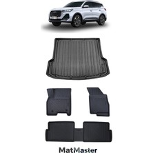 Chery Tiggo 7 Pro 2024 Model 5d Premium Ekstra Havuzlu Paspas ve Bagaj Havuzu Set