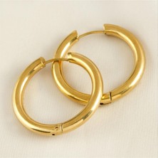 Lüks Çelik Küpe 2,3 cm