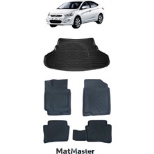 Hyundai Accent Blue 2015 Model 5d Premium Ekstra Havuzlu Paspas ve Bagaj Havuzu Set