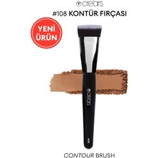 Kreasyon Kontür Fırçası #108, Profesyonel Makyaj Fırçası, Güzel ve Doğal Görünüm